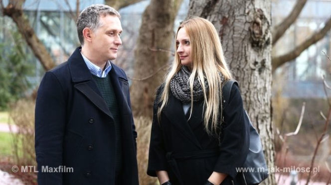 	M jak miłość odc. 1135. Teresa (Dominika Łakomska), Artur (Robert Moskwa)