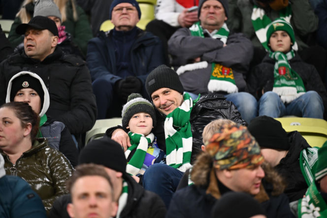 Lechia Gdańsk - Jagiellonia Białystok: Zdjęcia kibiców i zawodników z meczu 24. kolejki PKO BP Ekstraklasy