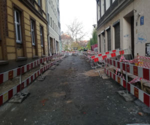 Remont ul. Staromiejskiej - listopad 2020