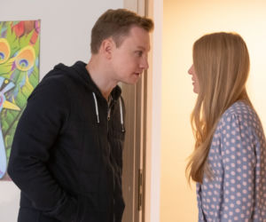 Na Wspólnej odc. 3021. Elżbieta (Paulina Chapko), Igor (Kuba Wesołowski)