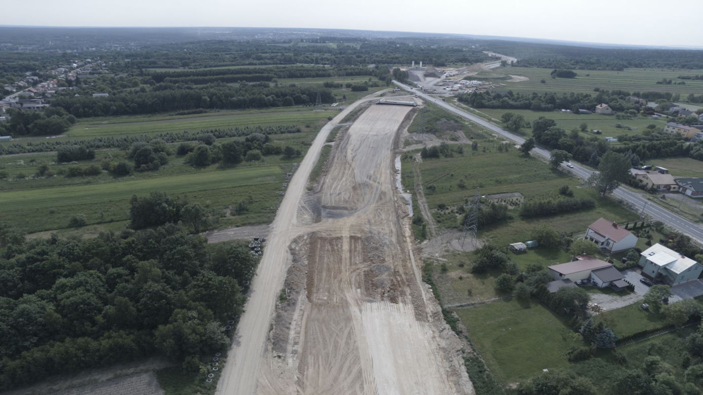 Budowa obwodnicy Wąchocka zgodnie z planem: Lipiec 2023