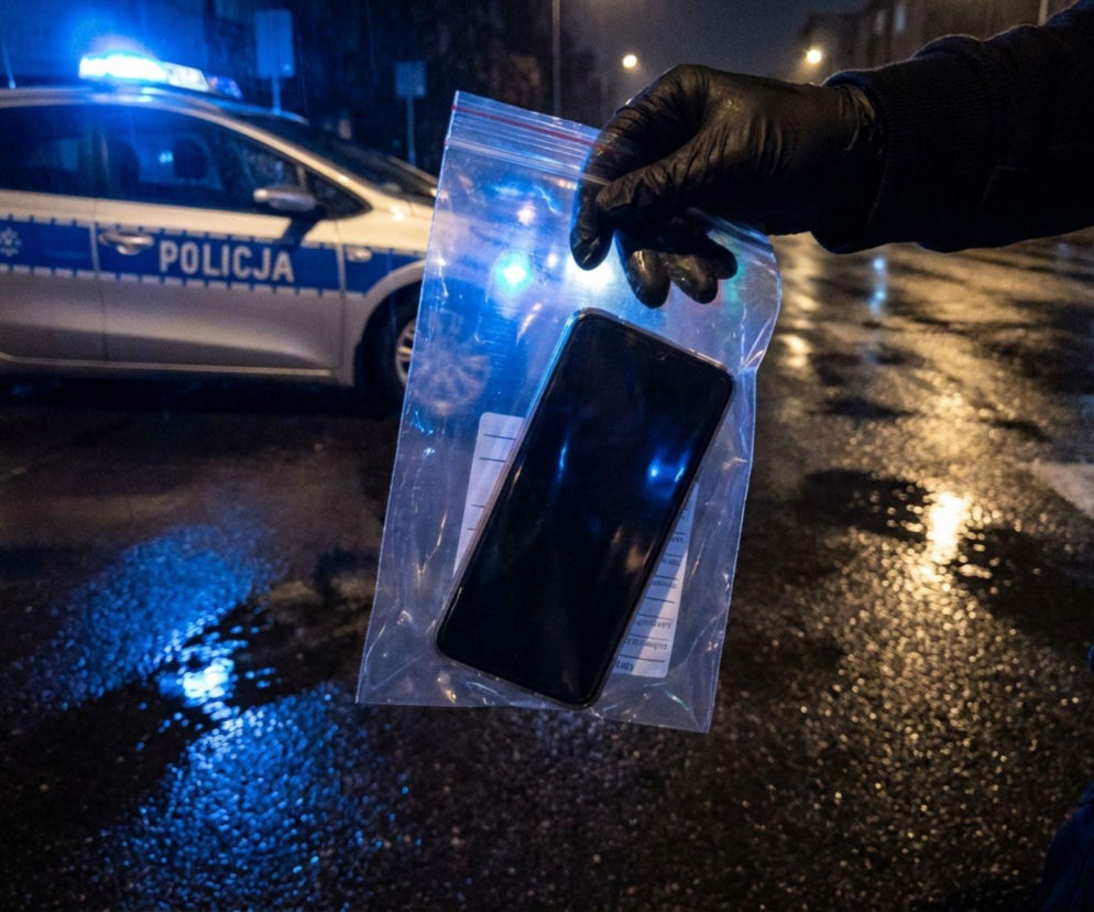 Telefon komórkowy zabezpieczony jako dowód w sprawie