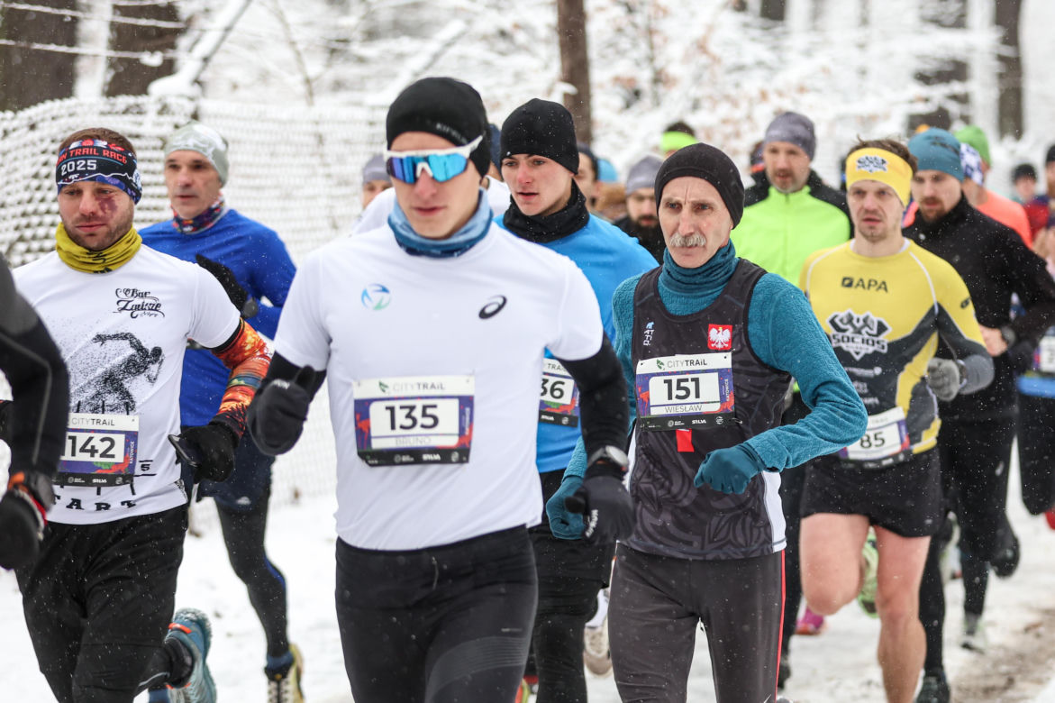 Za nami kolejny bieg z cyklu City Trail w Katowicach w pięknej, zimowej aurze
