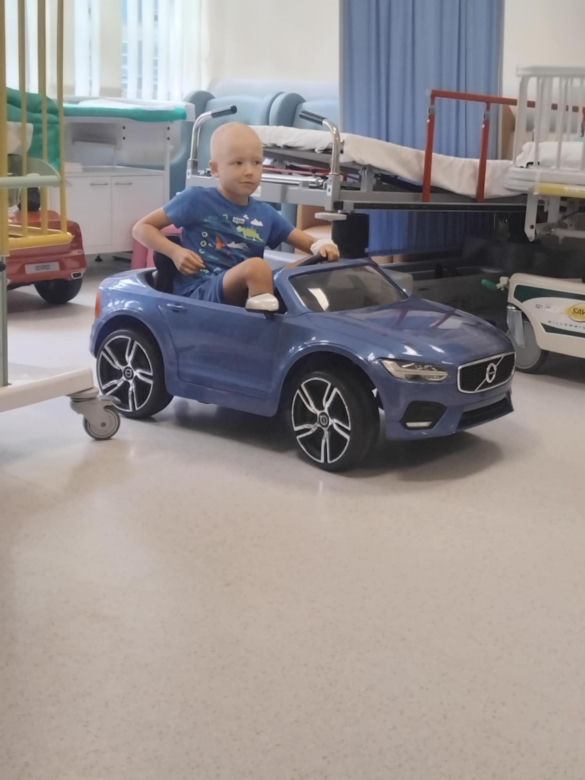 Alek Kleszer walczy z neuroblastomą