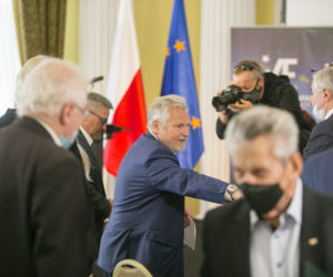 Debata z udziałem prezydentów: Aleksandra Kwasniewskiego i Bronisława Komorowskiego