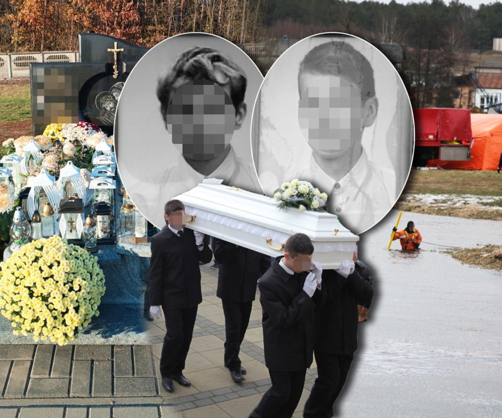 Marcin i Pawełek chcieli się poślizgać, zginęli pod lodem. Ciało 12-latka znalazł dziadek