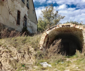 Ruiny zamku w Ełku. Tajemnicze miejsce na półwyspie robi wrażenie [ZDJĘCIA]