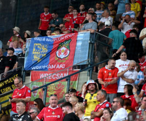 Wisła Kraków - Wrexham. Kibice