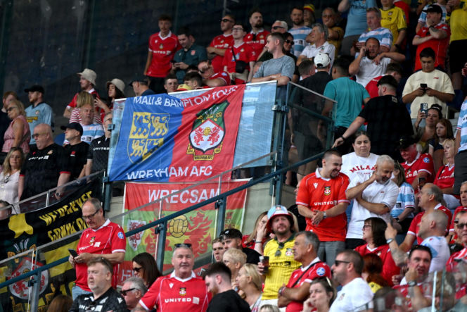 Wisła Kraków - Wrexham. Kibice