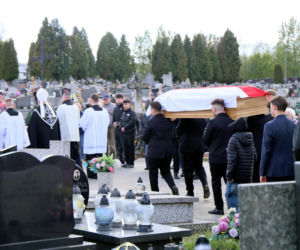 Poseł Łukasz Litewka spoczął w honorowym miejscu