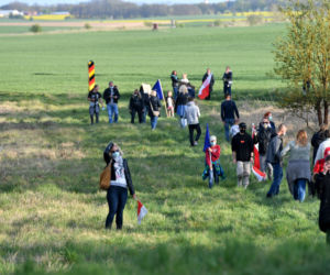 Protest na granicy polsko-niemieckiej w Rosówku