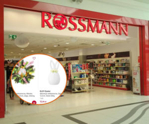 Wielkanocna wyprzedaż w sklepach Rossmann. Klienci upolują wielkanocne dekoracje za grosze