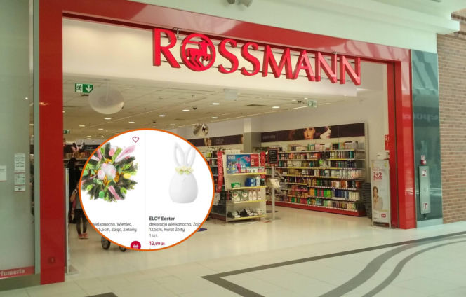 Wielkanocna wyprzedaż w sklepach Rossmann. Klienci upolują wielkanocne dekoracje za grosze