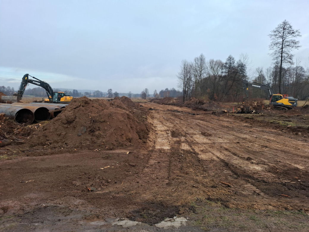 Przygotowania do budowy S74 Mniów - Kielce