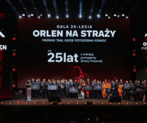 Uroczysta gala na cześć bohaterów. Piękna gala 25-lecia ORLEN na straży
