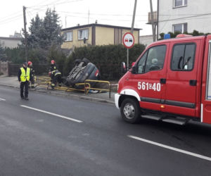 Groźny wypadek w Żninie [ZDJĘCIA]