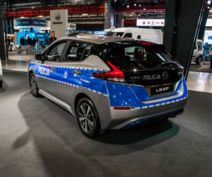 Nissan LEAF, elektryczny radiowóz