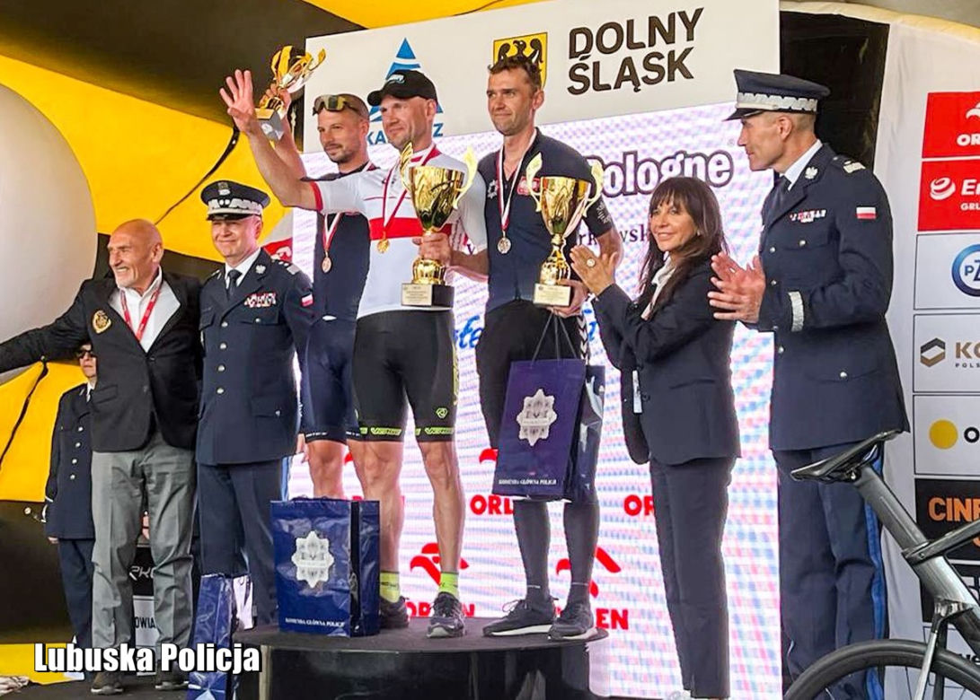 Policjant z Gorzowa mistrzem Polski Tour De Pologne