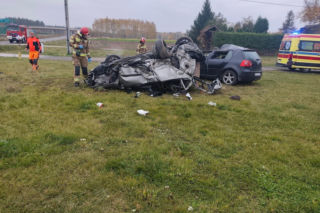 Poważny wypadek w Gocławiu