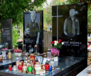 Groby Lucjana Brychczego i Jacka Magiery