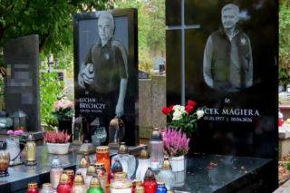 Groby Lucjana Brychczego i Jacka Magiery