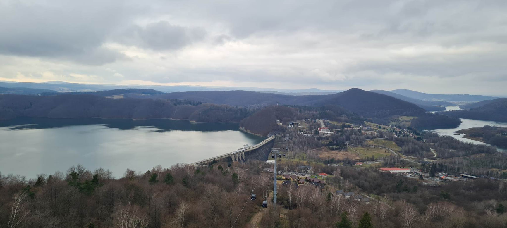 Niezwykły widok na Bieszczady. To dzięki kamerom PKL Solina