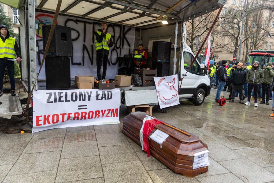 Poznań. Ogólnopolski protest rolników
