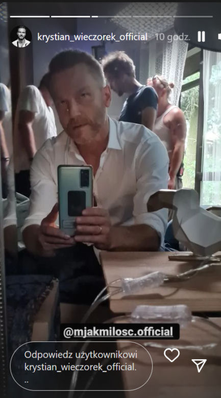M jak miłość po wakacjach 2022. Andrzej (Krystian Wieczorek)