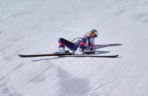 Lindsey Vonn po upadku na IO