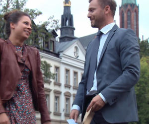 M jak miłość. Paulina Lipska (Maria Wieczorek), Andrzej Budzyński (Krystian Wieczorek) przed laty