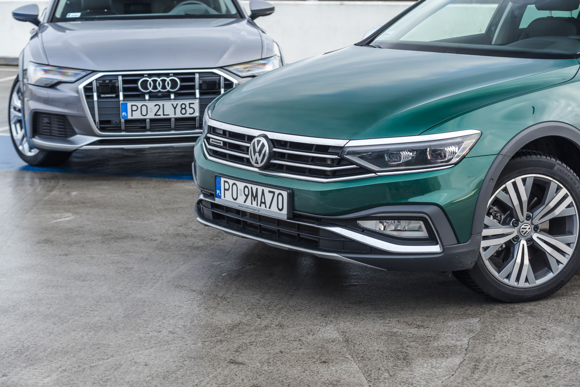 Audi A6 allroad 50 TDI quattro tiptronic vs. Volkswagen Passat Alltrack 2.0 TDI 4Motion DSG7