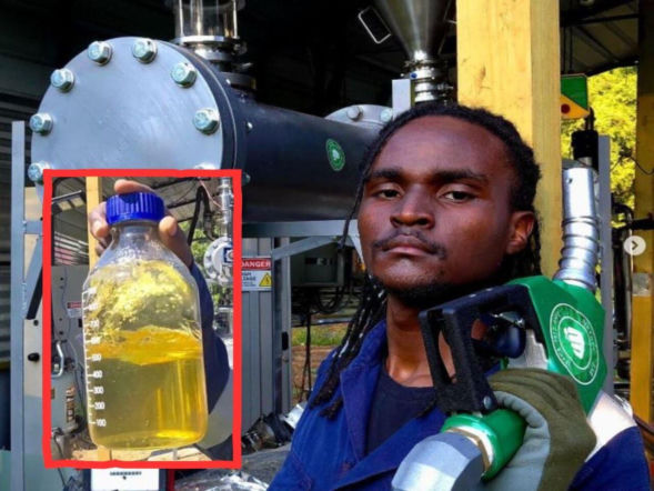 Młody wynalzaca z USA. Twierdzi, że umie zamieniać śmieci w paliwo