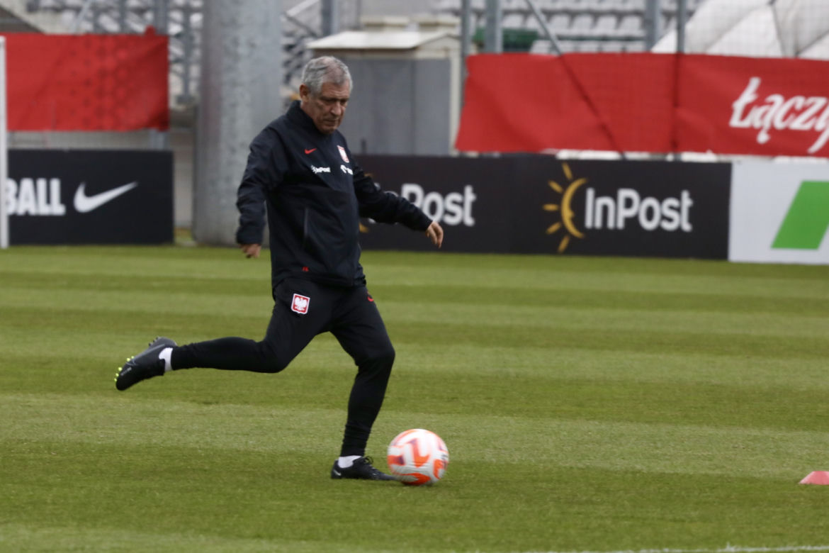 Pierwszy trening Fernando Santosa z reprezentacją Polski
