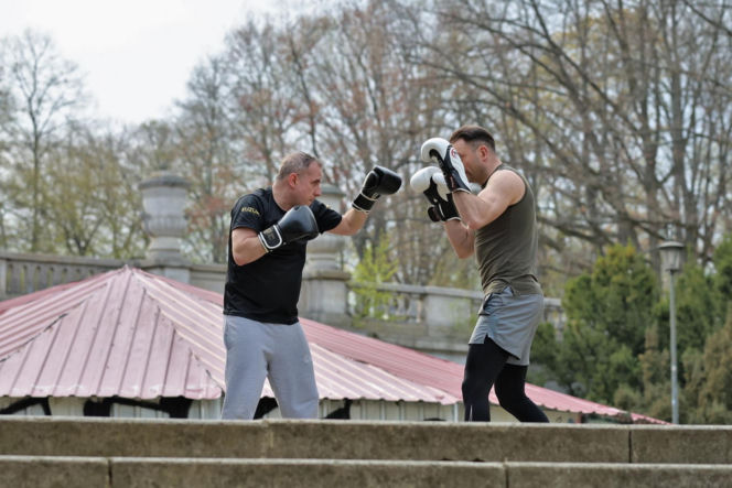 Łukasz Mejza uczył boksu pod chmurką Przemysława Czarneckiego