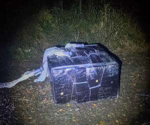 Przemyt papierosów balonami meteorologicznymi. 5 osób zatrzymanych na Warmii i Mazurach