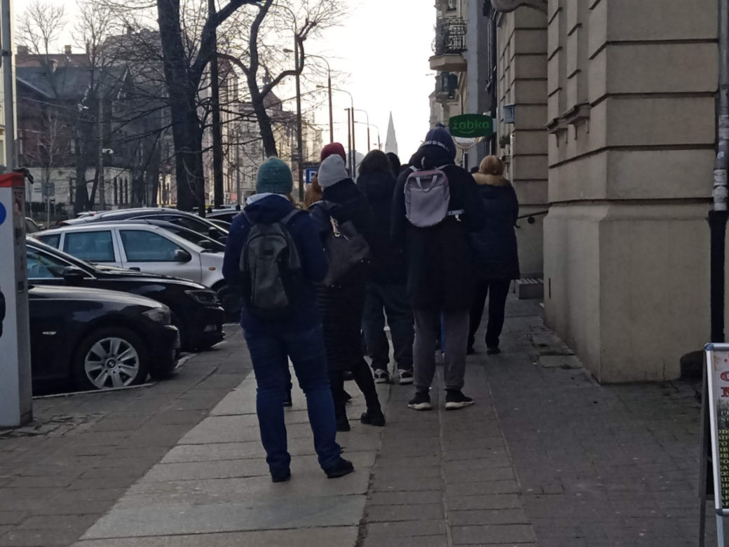 Kolejki za pączkami w Poznaniu