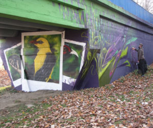 Mural w rejonie Lisiej Góry w Rzeszowie robi się coraz większy