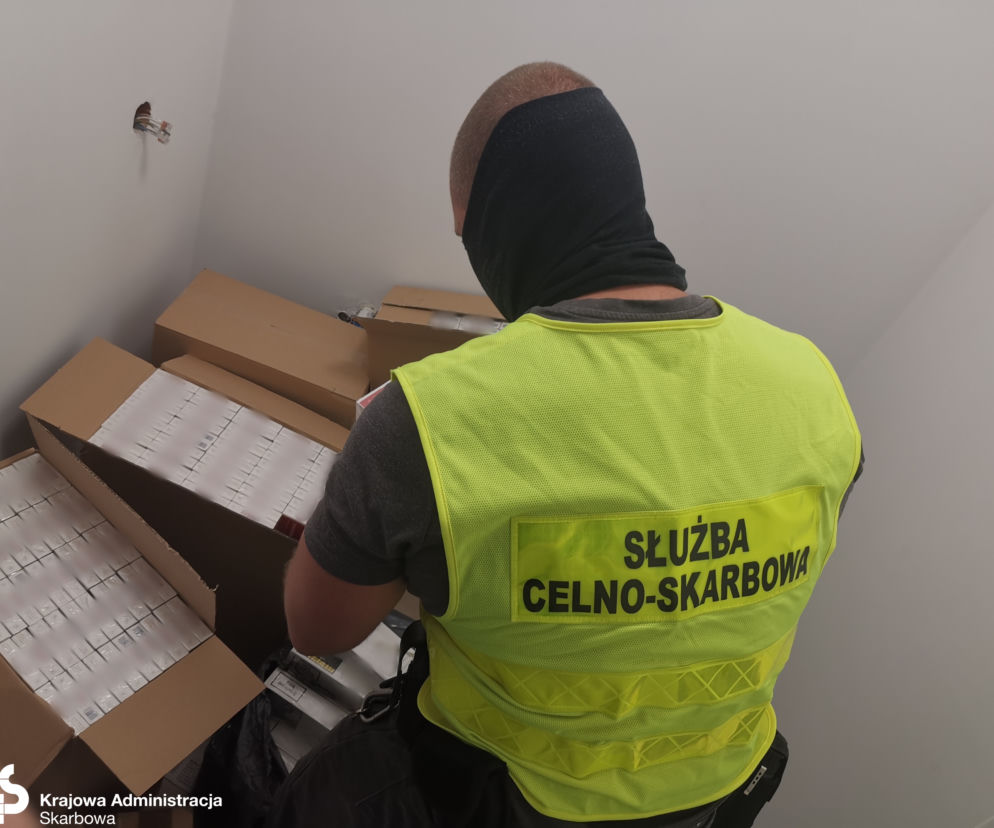 nielegalne papierosy w Cielu pod Bydgoszczą 
