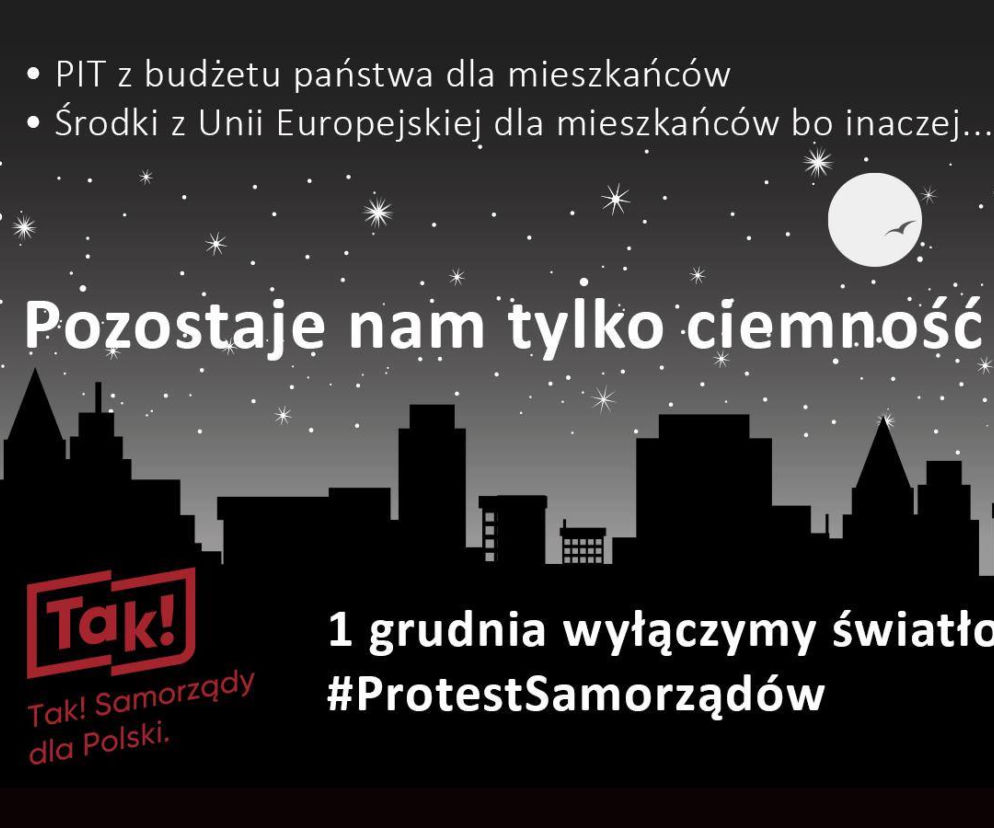 Bydgoszcz gasi światła