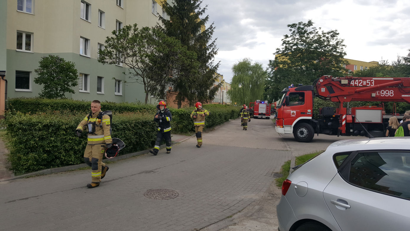 Grudziądzanie przypalali garnki. Dwa pożary w ciagu godziny
