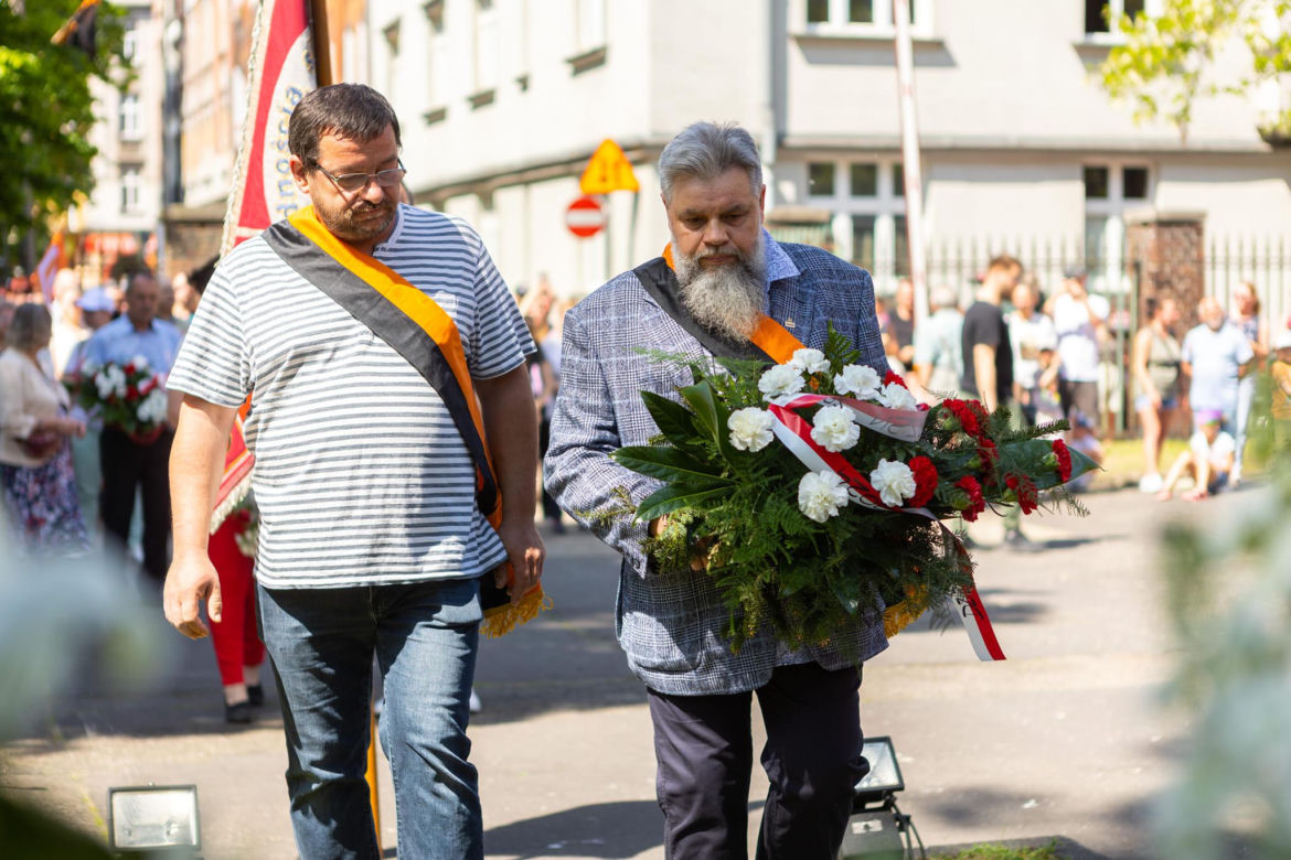 Chorzów. Pochód Ludzi Ognia w Świętego Floriana