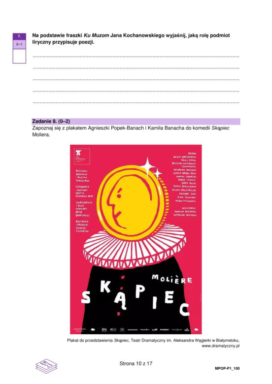 Matura próbna polski 2024 - ARKUSZ CKE