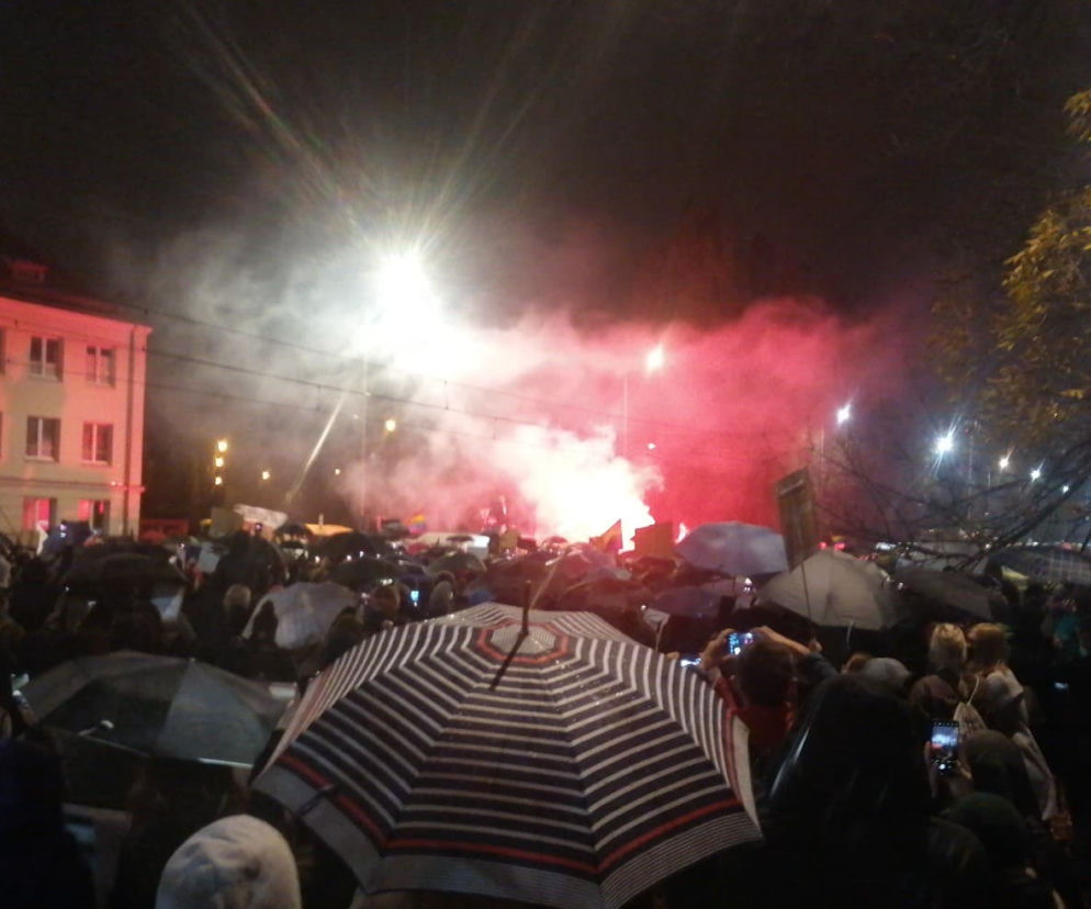 Strajk kobiet w Warszawie