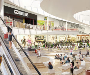 Nowa inwestycja w Jeleniej Górze – Galeria Sudecka. Wizualizacja wnętrza parku handlowego
