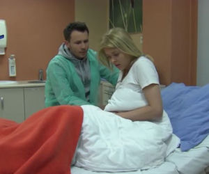Pierwsza miłość odc. 2319. Jowita (Joanna Opozda), Radek (Mateusz Banasiuk)