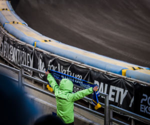 Apator Toruń - Arged Malesa Ostrów, zdjęcia kibiców z Motoareny. Galeria z meczu PGE Ekstraligi