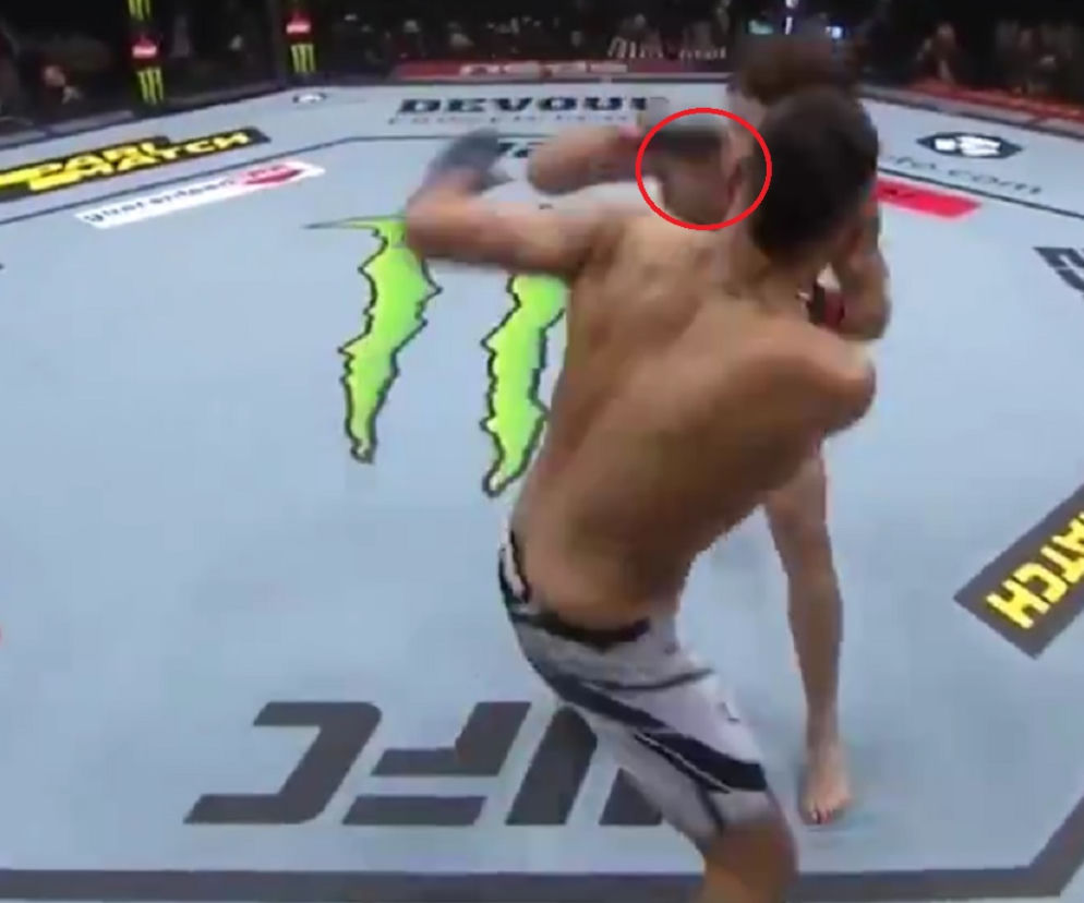 UFC 266, nokaut