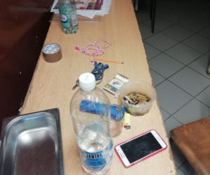 Pili alkohol na stołówce w podstawówce