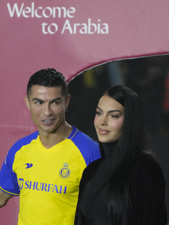 powitanie Cristiano Ronaldo w Al-Nassr