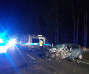Tragedia w Dybowie - śmiertelny wypadek na DK nr 10